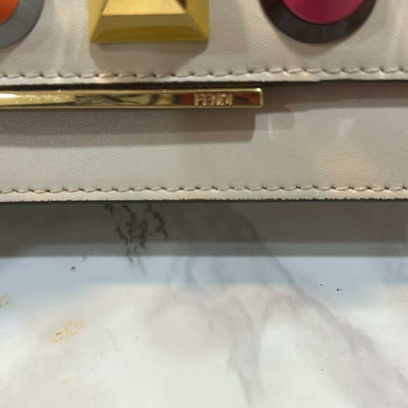 Fendi vitello liberty studded woc - Picture 4 of 15